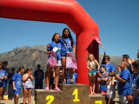 Podio General Damas 3000 mts